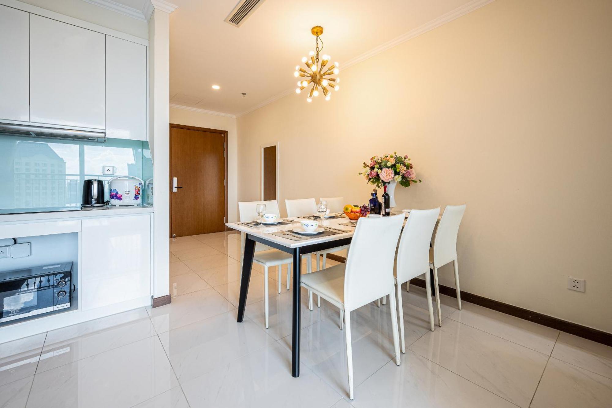 مدينة هوشي منه Landmark Plus Residences Luxury Suite المظهر الخارجي الصورة